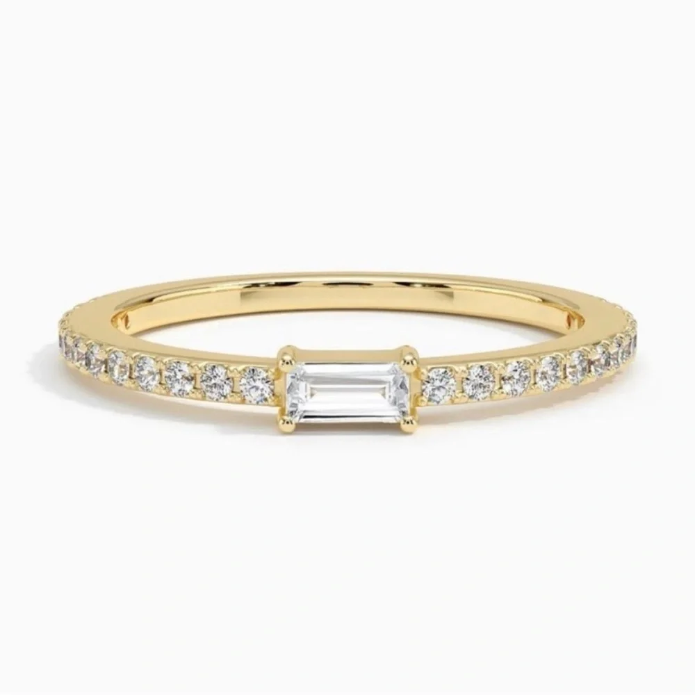 Brilliant Earth Rita Baguette Ring - Picture 1 of 4